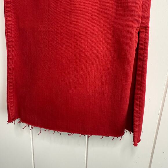 Free People Red Boot Cut Pants - Picture 6 of 9